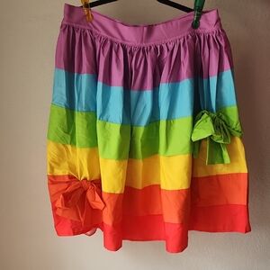 Unique Vintage 1x Rainbow Skirt
